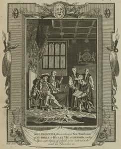 Lord Cromwell Presenting a New Translation of the Bible to King Henry VIII in 1538