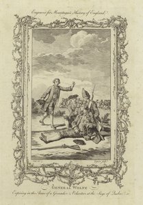 The Death of General James Wolfe by Samuel Wale