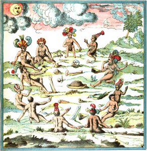 Champlain West Indies Plate LIX - Story of the Indians by Samuel de Champlain