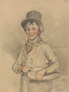 A Boy with a Basket by Samuel de Wilde