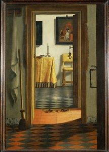 The Slippers by Samuel van Hoogstraten