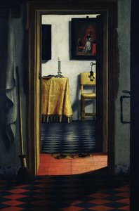 The Slippers by Samuel van Hoogstraten