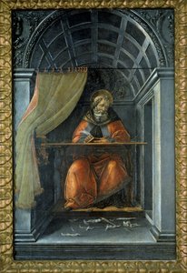 Saint Augustine in His Cell