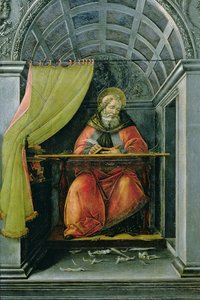 St. Augustine in His Cell