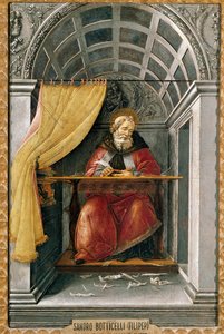 Saint Augustine in His Cell