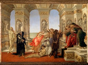 The Calumny of Apelles by Sandro Botticelli