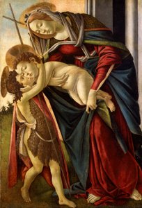 The Madonna and Child with the Infant St. John c.1490 by Lancelot Volders