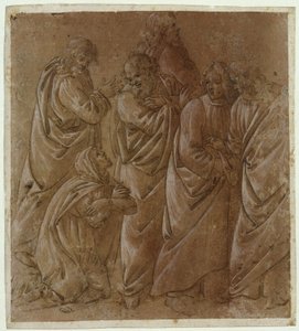 The Woman from Canaan by Sandro Botticelli