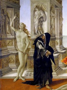 The Slander (detail) by Sandro Botticelli