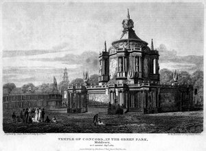 Temple of Concord, Green Park, Westminster, London