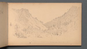 Sketchbook, Page 18: Dixville Notch, Sept. 4, 89, 1859