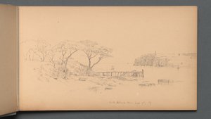 Sketchbook, Page 20: Peaks Island, ME, Sept. 7th, 59, 1859 by Sanford Robinson Gifford