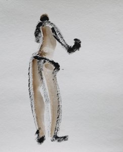 Abstract Nude Figure