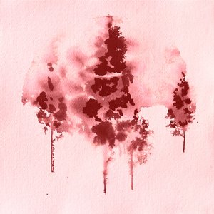 Crimson Forest Mist by Santhosh ch