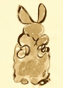 Cute Standing Bunny