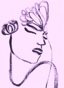 Dreamy Feminine Bloom by Santhosh ch