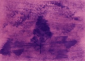 Dreamy Purple Landscape