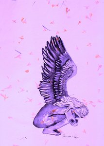 Ethereal Purple Angel