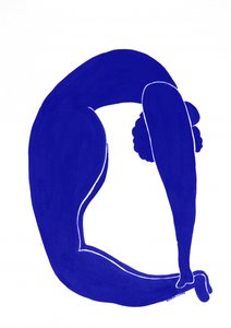 Graceful Blue Form