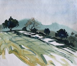 Quiet Hillside Landscape