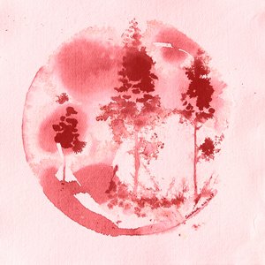 Serene Red Trees