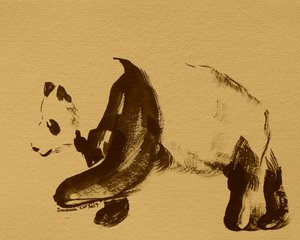 Sweet Panda Stroll