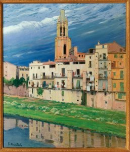 The Onyar River in Girona