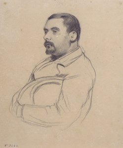 Portrait of a Man by Santiago Rusiñol