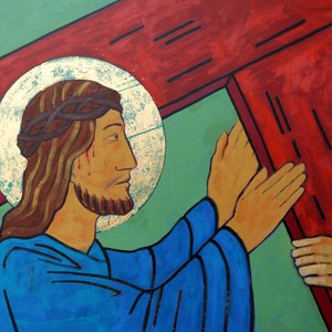 Jesus Takes Up His Cross