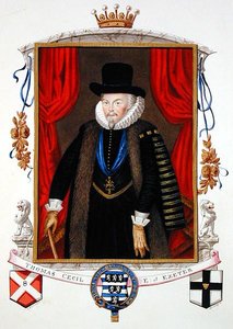 Portrait of Sir Thomas Cecil, 1st Earl of Exeter, 2nd Lord Burghley from 
