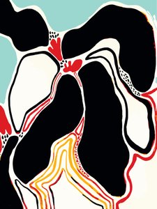 Vibrant Organic Shapes