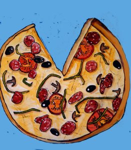 Pizza by Sarah Thompson Engels