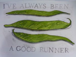 Runner Beans by Sarah Thompson Engels