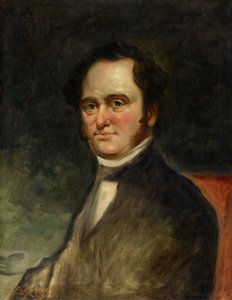 Portrait of Moses Austin by Sarkis Erganian