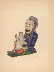 Toy Bank: Paddy and the Pig by Sarkis Erganian