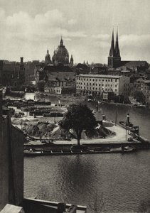 Berlin: View of the Spree and the Muhlendamm by Sasha Stone