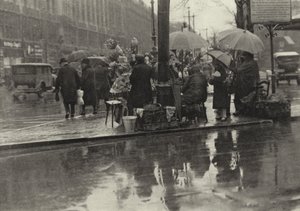 Berlin: Flower Sellers on the Potsdamer Platz by Sasha Stone
