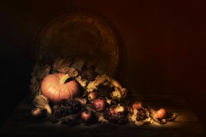 Dark Autumn Harvest by Saskia Dingemans
