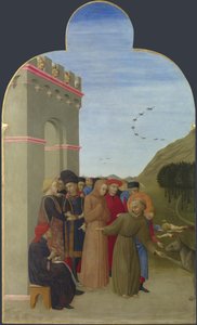 The Wolf of Gubbio From Borgo del Santo Sepolcro Altarpiece