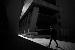 Urban Path In Light