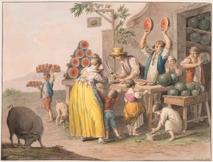 A Neapolitan Watermelon Shop