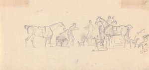 Hound Trial with Hounds Named by Sawrey Gilpin