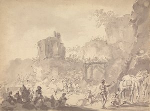 Soldiers in a Landscape