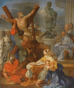 Martyrdom of St Andrew by Sébastien Bourdon