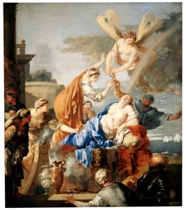 The Death of Dido by Sébastien Bourdon