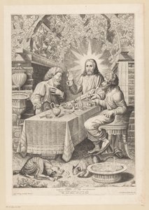 Supper at Emmaus by Sébastien Vouillemont