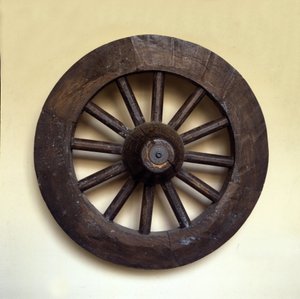 Copy of Medieval Wheel from Scandinavia. 10th Century AD by Scandinavian School
