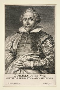 Portrait of William de Vos by Schelte Adams Bolswert