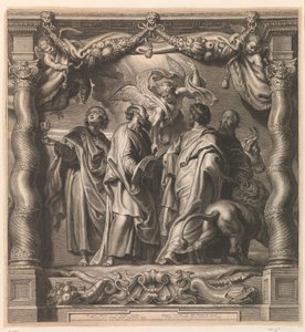 The Four Evangelists by Schelte Adamsz. Bolswert