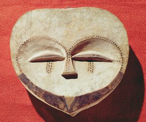 Janus Mask, Kwele Population, Congo